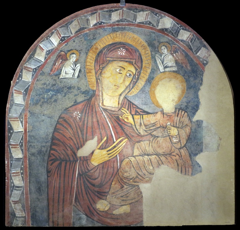 Madonna and Child with Two Angels